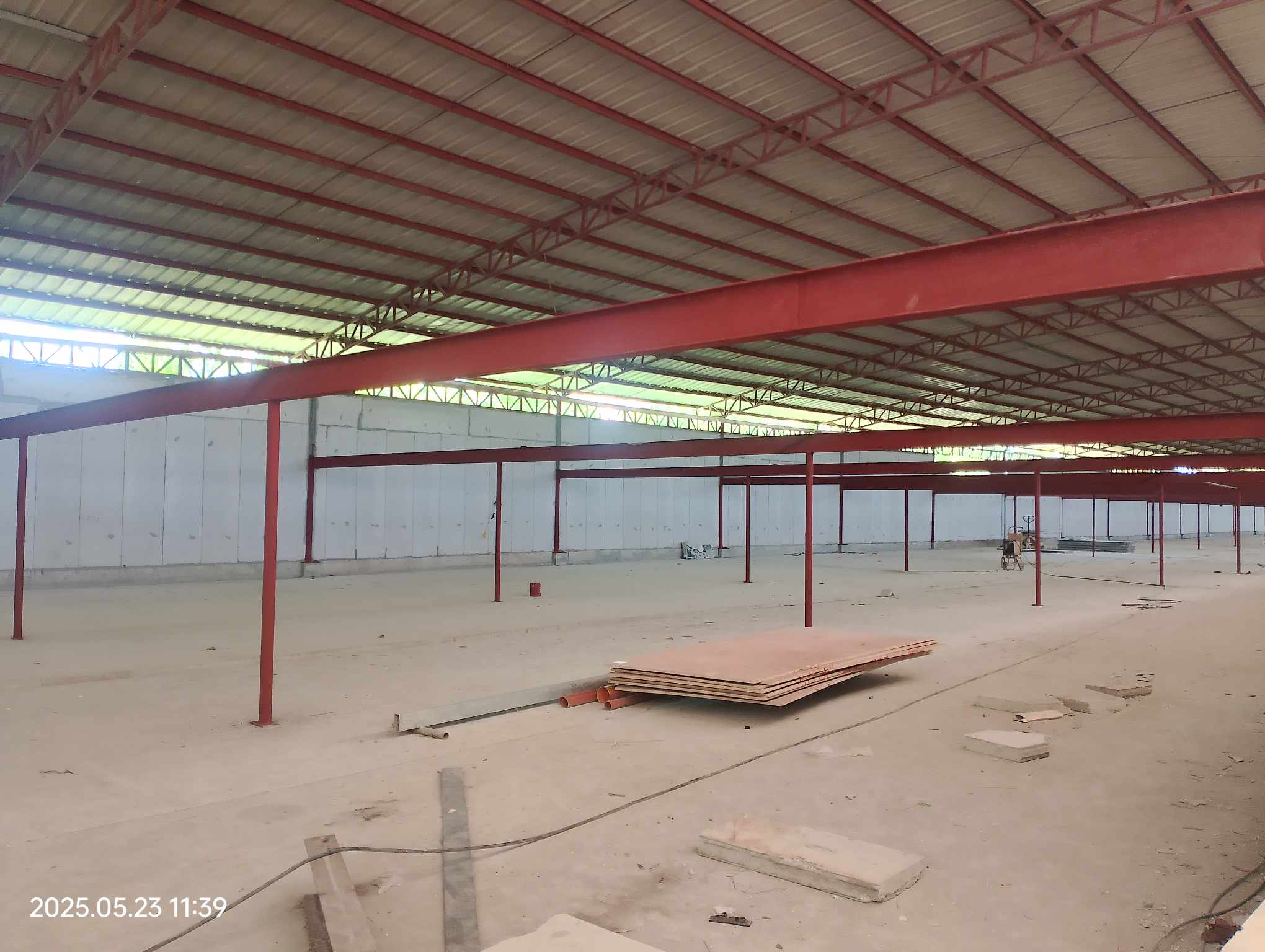 QUICKPANEL partition walls in steel-framed building